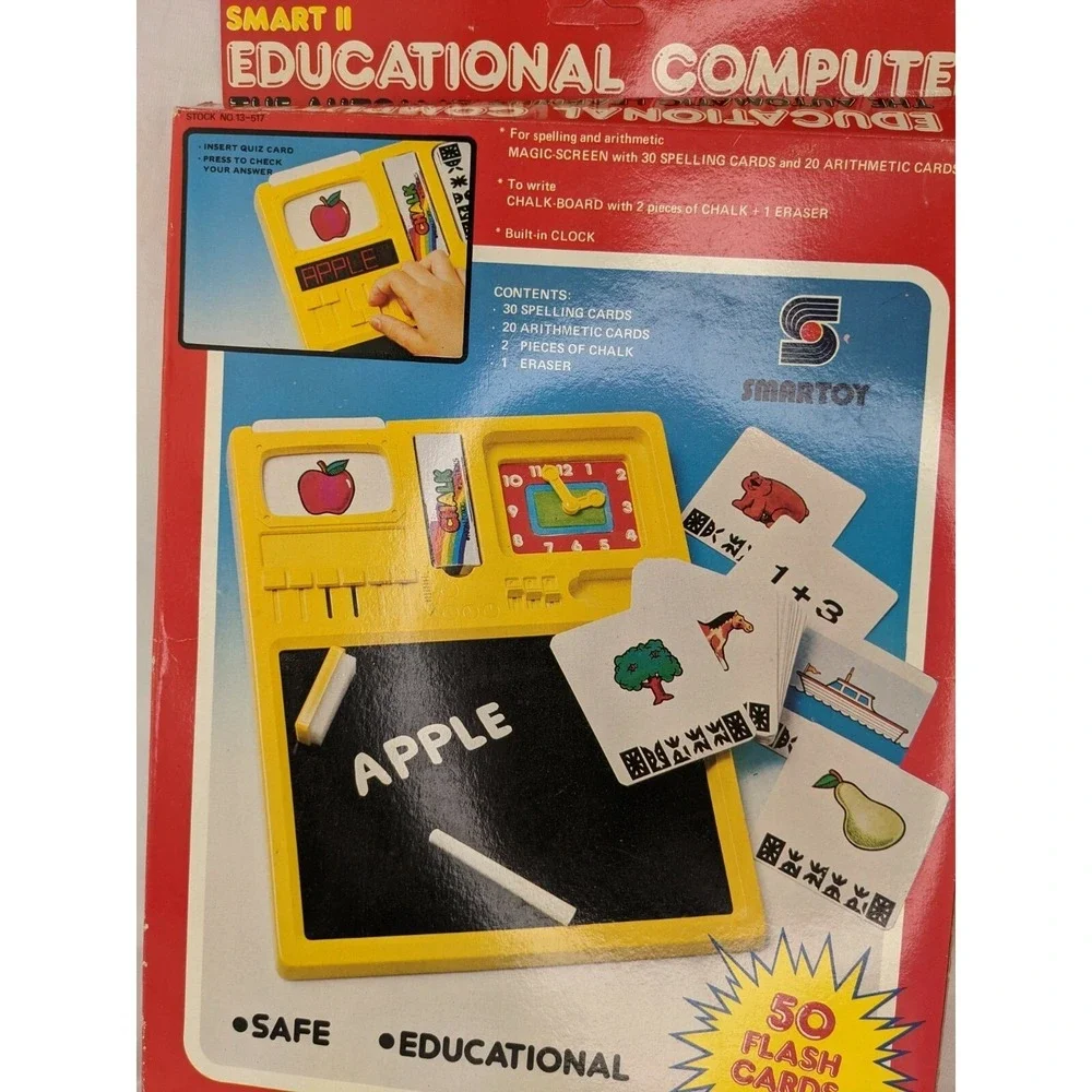 Smart II Educational Computer Pretend Learning Toy‎ 1984 Smartoy Mfg